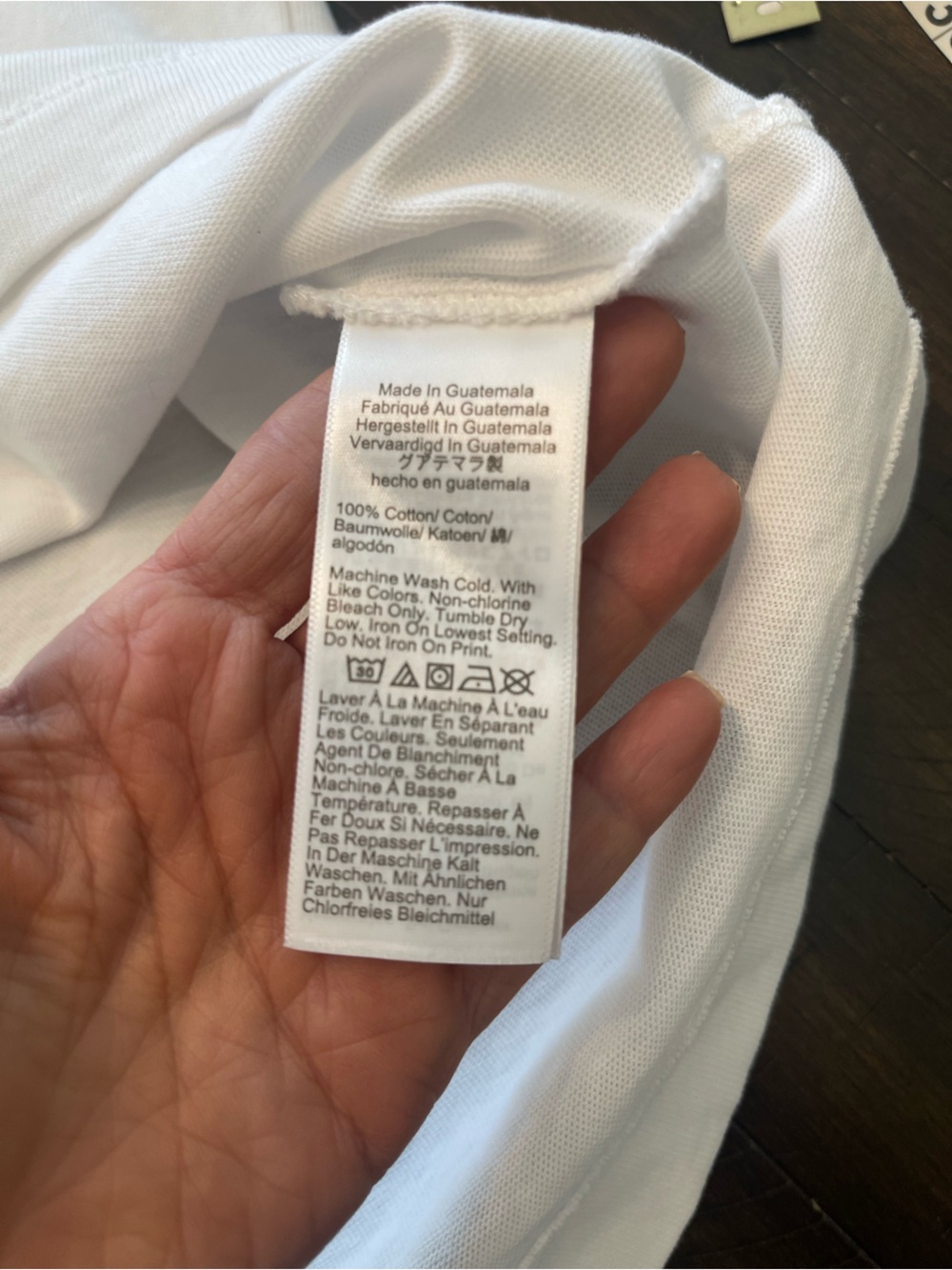 Madewell NWT Relaxed Crewneck Graphic 64 Tee in White And lavender/blue OA312 - Picture 9 of 10
